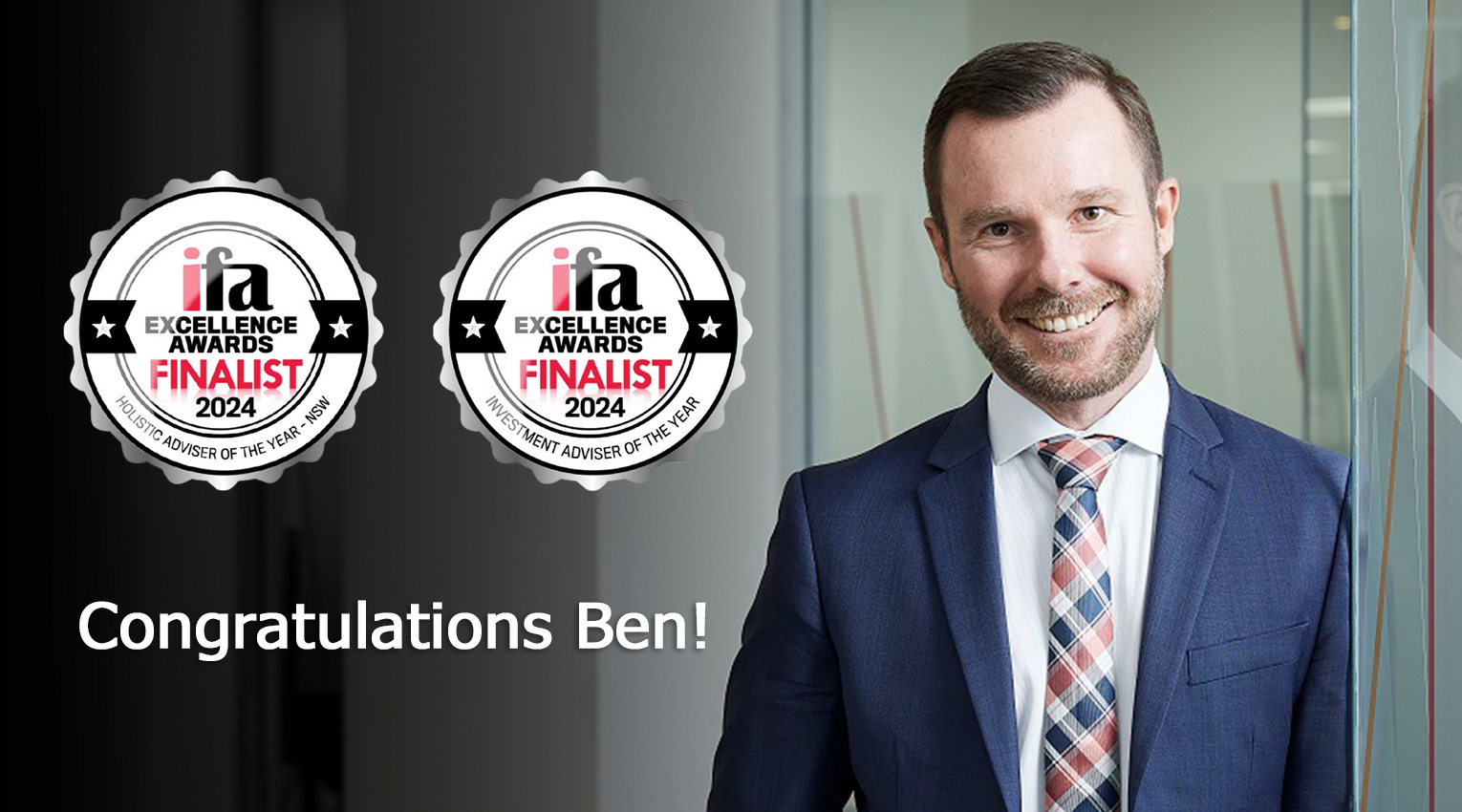 Associate Director Ben Travers shortlisted in the ifa Excellence Awards 2024